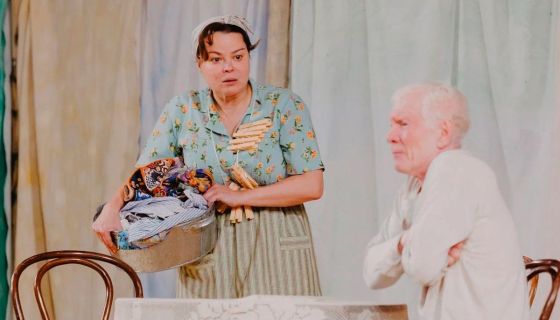 Спектакль «Любовь и голуби»